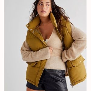 Free People Dreamers Puffa Vest